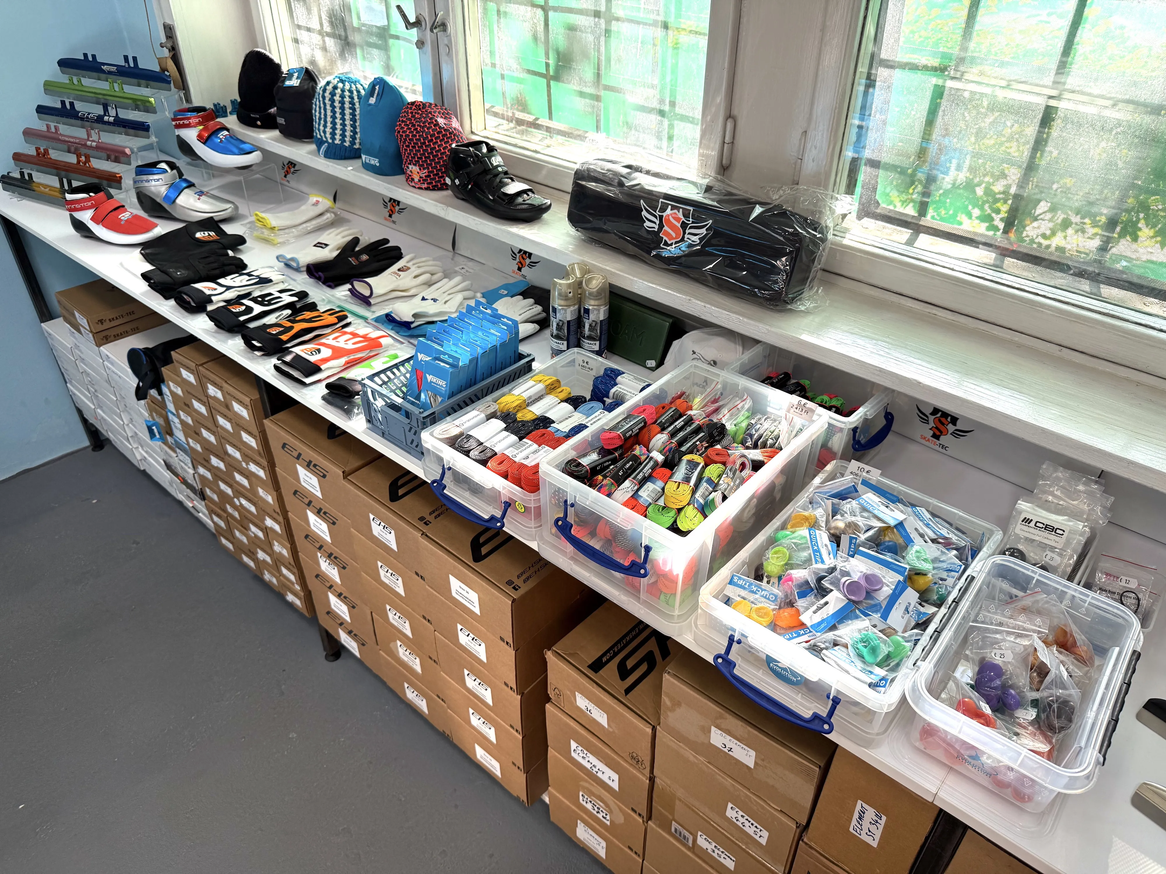 Evolution Speed Skating Showroom