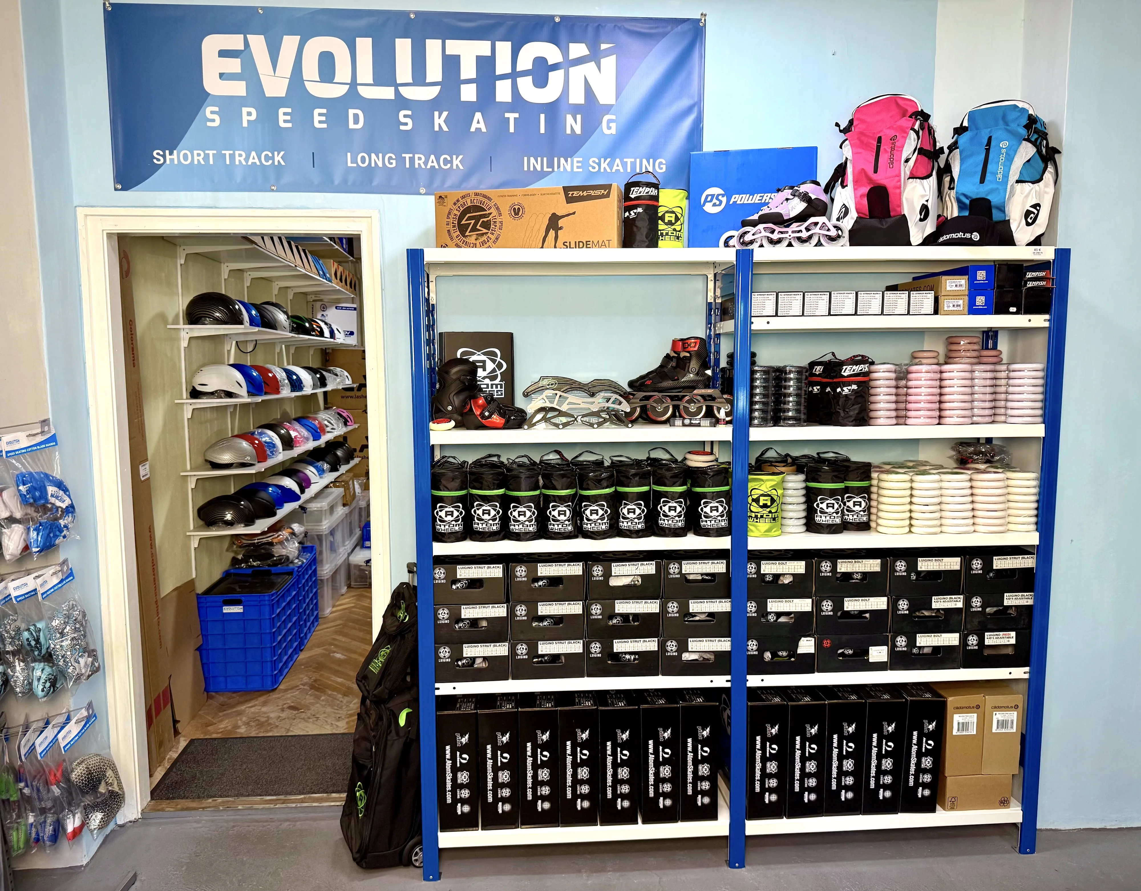 Evolution Speed Skating Showroom